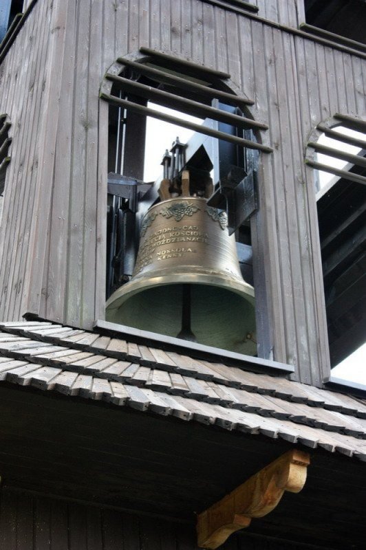 Kościół Narodzenia Najświętszej Maryi Panny w Gwoździanach nr 7 (Dzwon z wierzy kościelnej)