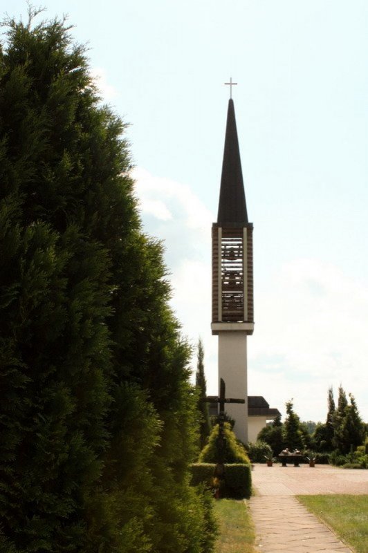 Parafia Trójcy Świętej w Ciasnej nr 3 (Wieża z zabudowanymi dzwonami)